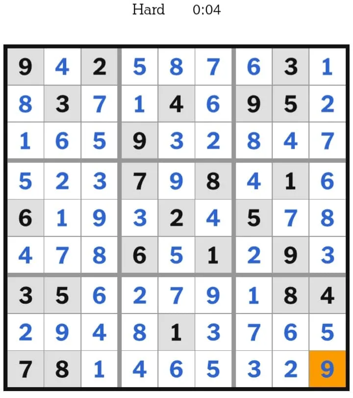 NYT Sudoku Hard Answers January 27, 2026
