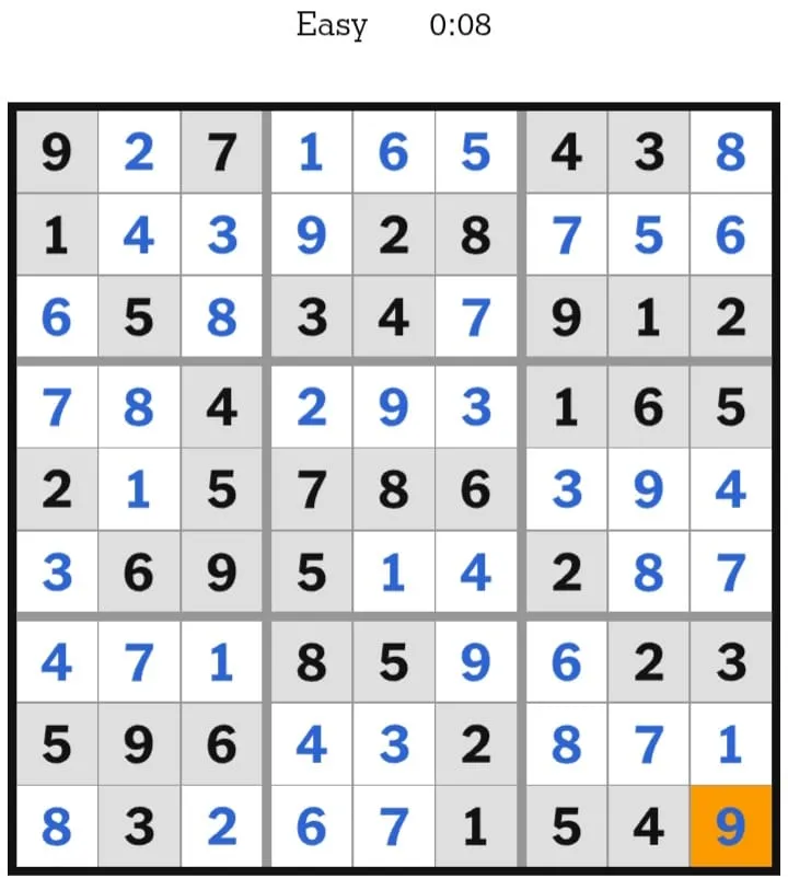 NYTimes Sudoku February 07, 2026 Answers - NYT Sudoku